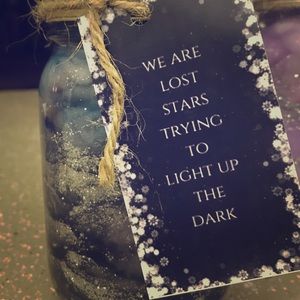 Galaxy mason jar ❤️😍